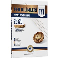 Akm Kitap Tyt Fen Bilimleri 25 x 20 Branş Denemeleri Bilgi Sarmal Yayınları