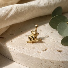 Sarezza Gold 14 Ayar Altın Koala Model Kolye Ucu
