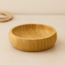 Elektronikçim Bambu Ahşap Çerezlik 8.5 cm (Mini Lokumluk)