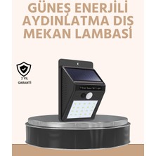 Armüz Enerji Tasarruflu ve Otomatik Sensörlü LED Güneş Işığı – Dış Mekan Uyumlu