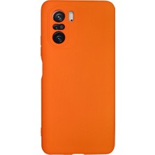 Karahanbey F3 Kılıf Nano Içi Kadife Silikon - Turuncu