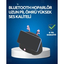Armüz Akıllı Kablosuz Telefon Tutucu ve Stereo Hoparlör – Kolay Kullanım ve Yüksek Ses Kalitesi