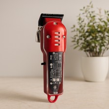 Motto Ticaret USB Şarjlı Saç & Sakal Kesme Makinesi - Şeffaf Gövde