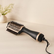 Motto Ticaret 1200W Saç Kurutma ve Şekillendirme Makinesi - Seramik Fırça, 3 Kademe Isı Ayarı