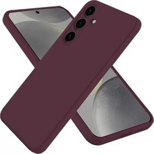 Gees Global Samsung Galaxy A56 Kılıf First Silikon - Mürdüm