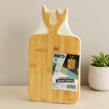 Gees Global Bambu Kesim Panosu Kulplu 20X38 cm