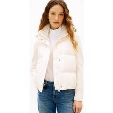 Tommy Hilfiger Modern Down Knıt Mıx Reg Jacket