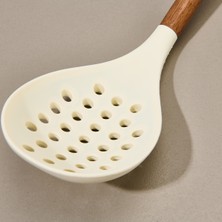 Empressco Mien Akasya Silikon Kevgir, Kahverengi/krem, Dayanıklı ve Pratik Kullanım