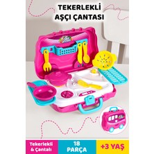 Empressco 18 Parça Tekerlekli Çantalı Mutfak Seti, Tava, Tencere ve Aksesuarlarla