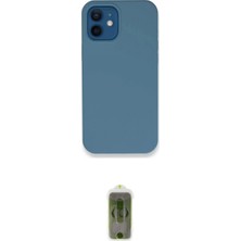Marsilyan™- iPhone 12 Kılıf Zirve Modern Özel Seri - Siyah Joko Magic 5d Hayalet Cam