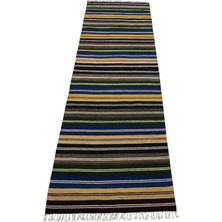 Kilim Antik El Dokuması Hatay Yün Yolluk Kilim 1655 - Yeni - Çok Renkli