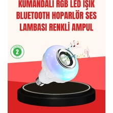 Armüz Akıllı LED Ampul – E27 Uyumlu ve Müzik Çalarlı Tasarım