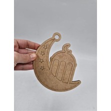 Mu Art Ahşap 1 Adet Ahşap Ramazan Figür Boyama Dizayn C Okul Diy Etkinlik Aktivite Sanat 15 cm