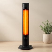 Ulugo Dik Elektrikli Isıtıcı 2000W Termostatlı Devrilme Emniyetli