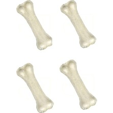 Empressco Köpekler Için Sütlü Deri Kemik Seti 15 Cm, 4 Adet, Dayanıklı ve Sağlıklı