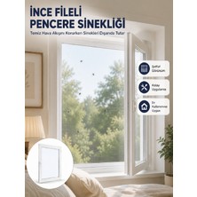 Arenes Tek Kanatlı Cırt Bantlı Pencere Sinekliği - Lisinya