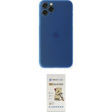Marsilyan™- iPhone 11 Pro Kılıf Yadigar Yansıma Serisi - Siyah Mat Seramik Nano Ekran Koruyucu