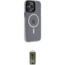 Marsilyan™- iPhone 14 Pro Kılıf Yankı Işık Prime - Siyah Joko Magic 5d Hayalet Cam