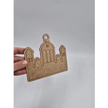 Mu Art Ahşap 1 Adet Ahşap Ramazan Figür Boyama Dizayn A Okul Diy Etkinlik Aktivite Sanat 15 cm