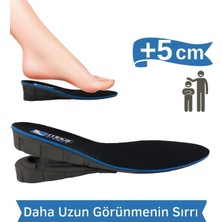 Empressco Geliştirilmiş 5 cm Topuk Yükseltici Tabanlık, Konfor ve Şıklık Için