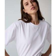 İpekyol Bisiklet yaka basic tişört IW6260070184018