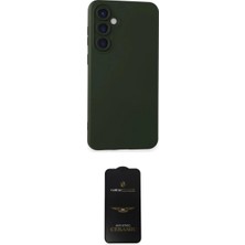 Marsilyan™- Galaxy S24 Plus Kılıf Ahenk Serisi - Siyah 6d Antistatik Mat Seramik Hayalet Nano Ekran Koruyucu