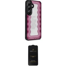 Marsilyan™- Galaxy S24 Plus Kılıf Odak Klasik Serisi - Siyah 6d Antistatik Mat Seramik Hayalet Nano Ekran Koruyucu
