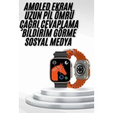 Armüz Yeni Nesil Akıllı Saat Müzik Dinleme Bildirim Görme Sesli Asistan Desteği
