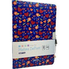 Empressco Çizgisiz Hatıra ve Günlük Defter 2023 Model 14X20, 120 Sayfa