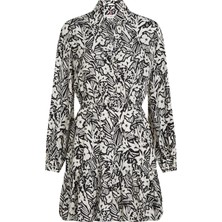 Tommy Hilfiger Vıs Jacquard Short Dress