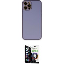Marsilyan™- iPhone 12 Pro Max Kılıf Yadigar Klasik - Şeffaf Temperli Cam Ekran Koruyucu