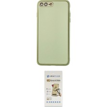 Marsilyan™- iPhone 7 Plus Kılıf Yadigar Klasik - Beyaz Mat Seramik Nano Ekran Koruyucu