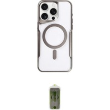 Marsilyan™- iPhone 15 Pro Kılıf Yadigar Klasik Özel Seri - Siyah Joko Magic 5d Hayalet Cam