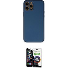 Marsilyan™- iPhone 12 Pro Max Kılıf Yadigar Klasik - Şeffaf Temperli Cam Ekran Koruyucu