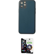 Marsilyan™- iPhone 12 Pro Max Kılıf Yadigar Klasik - Şeffaf Temperli Cam Ekran Koruyucu