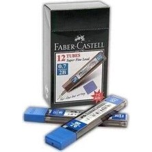 Faber-Castell Süper Fine Min 2B 0.7 mm 12 Tüplük Kutu (75 mm)