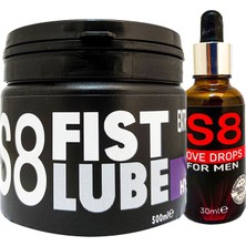 Erdo Ticaret Stimul8 Fist Lube Lubrikantkrem Büyük 500ML + Stimul8 Erkekleri Etkiııeyendamla