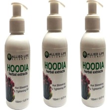 Erdo Ticaret Süper Hoodia ve Jel 150 ml / Hoodia Firming Slimming Gel 150 ml x 3 Adet