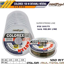 Port Fish Portfish Colorex Misina 100 mt Ebruli Devamlı 10 Adetli