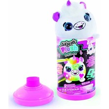 Kaia Life 45521 Sun-Cnl-Hobi Set Aırbrush Plusystery Mını Plush Neon Serıes 2
