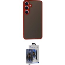 Marsilyan™- Galaxy S24 Kılıf Ahenk Çizgi Serisi - Siyah Vanessa Magic Cam