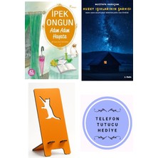 Artemis Yayınları Bir Genç Kızın Gizli Defteri 4 - Adım Adım Hayata - Ipek Ongun + Kuzey Işıklarının Şarkısı + Telefon Tutucu