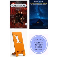Artemis Yayınları Cehennem Ekspres-Karnaval - Ezgi Çağlar + Kuzey Işıklarının Şarkısı + Telefon Tutucu
