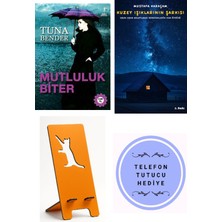 Artemis Yayınları Mutluluk Biter - Tuna Bender + Kuzey Işıklarının Şarkısı + Telefon Tutucu