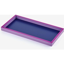 Gift Company Neon Mavi Mdf Dikdörtgen Tepsi 30X2X15 cm
