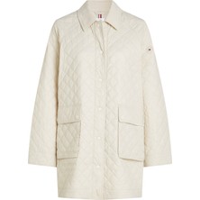 Tommy Hilfiger Padded Nylon Reg Quılted Coat