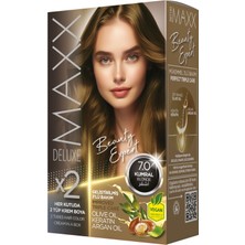 Maxx Deluxe Beauty Expert Set Saç Boyası 7.0 Kumral