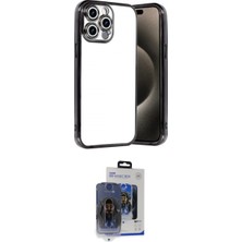 Marsilyan™- iPhone 15 Pro Max Kılıf Vadi Minimal - Siyah Vanessa Magic Cam