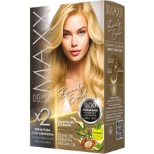 Maxx Deluxe Beauty Expert Set Saç Boyası 9.00 Yoğun Sarı