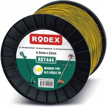 Rodex Tırpan Misinası Sarı Altıgen 3.0MMX1080M Bobin